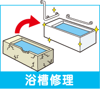 浴槽修理